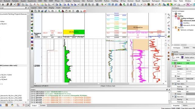 Interpetation well logging data using Techlog 3 | Интерпретация ГИС используя софт Techlog 3 смотреть онлайн