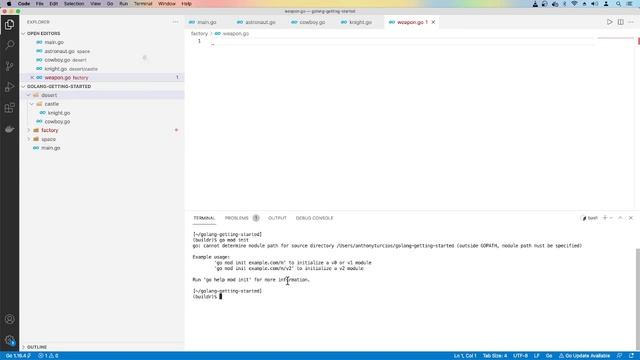 golang project structure смотреть онлайн