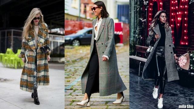 С ЧЕМ НОСИТЬ КЛЕТЧАТОЕ ПАЛЬТО ? МОДНАЯ ВЕРХНЯЯ ОДЕЖДА ОСЕНЬ-ЗИМА 2023/2024 смотреть онлайн