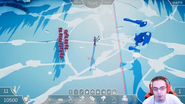 Batalha de TORNADOS no Totally Accurate Battle Simulator TABS смотреть онлайн