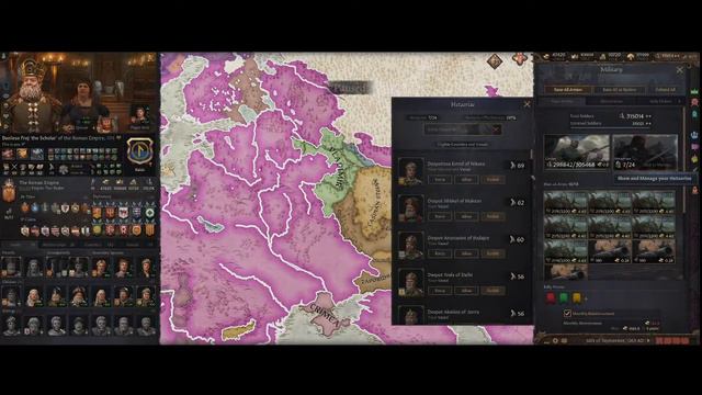 100 years old ,100 vassal opinion , endgame tour : Crusader Kings 3 смотреть онлайн