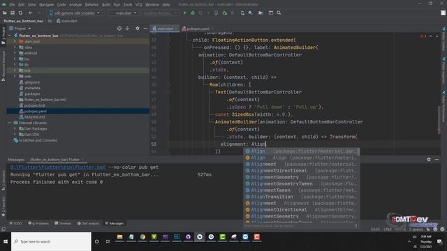 Flutter Tutorial - Expanded Bottom Navigation Bar смотреть онлайн