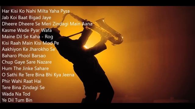 Classic Bollywood Songs On Saxophone