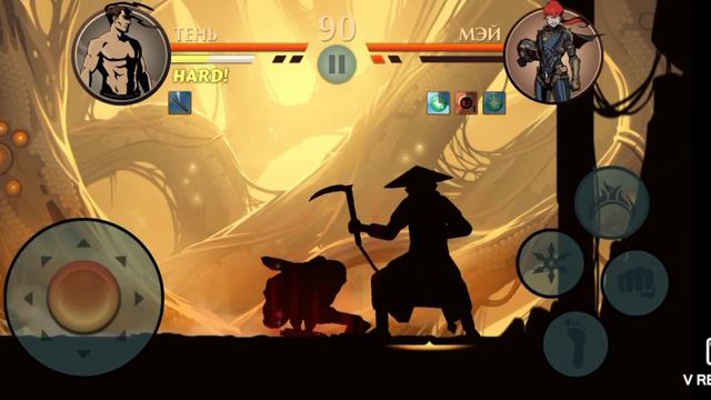 🔥МЭЙ НА ЗАТМЕНИИ🔥Прохождение Shadow Fight 2 с зачарованием БАГРОВАЯ ПОРЧА смотреть онлайн