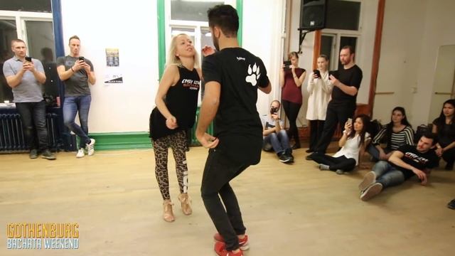 Sorush & Irina [ Mi Gente - J. Balvin by DJ Tronky ] @ Gothenburg Bachata Weekend смотреть онлайн