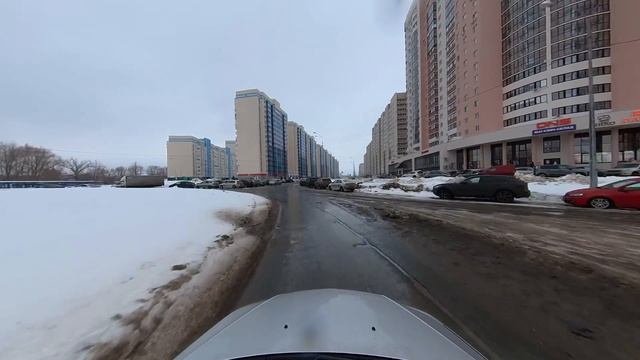 Улицы жилого района Волгарь в Самаре смотреть онлайн