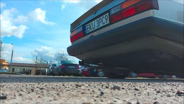 Audi 80 B2 2.0 16V - Full SLG exhaust system смотреть онлайн