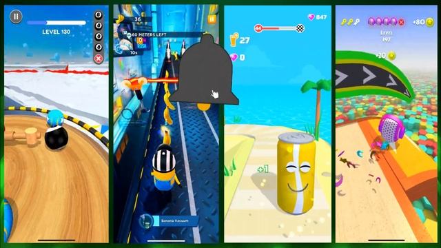 Going Balls vs Minion RUSH vs Juice run vs Action Balls #39/Mobile Balls смотреть онлайн