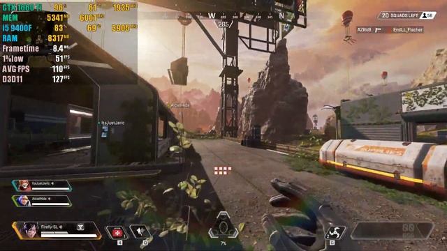 Apex Legends : season 4 | GTX 1660 Ti 6GB смотреть онлайн