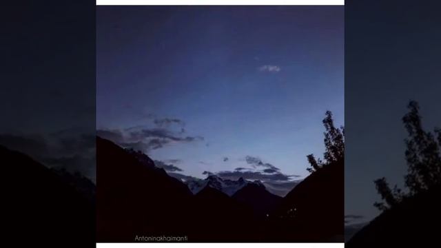 Синее небо горной Дигории. автор стихотворения и видео Антонина Хайманти . смотреть онлайн