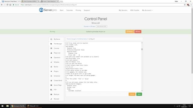 How to Use and Install Ultra Cosmetics - Minecraft Java смотреть онлайн