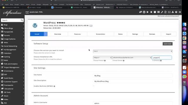Cpanel Domain And Hosting - How to install wordpress and create coming soon website смотреть онлайн