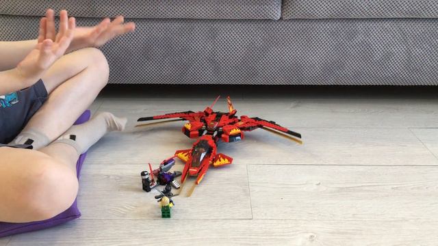 обзор LEGO NINJAGO LEGACY Kai Fighter смотреть онлайн