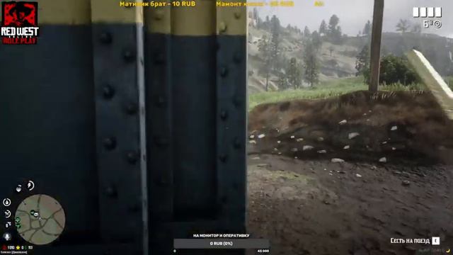 RDR 2 RP ИГРАЮ НА СЕРВЕРЕ (REDWEST LIFE RP) ДИКИЙ ЗАПАД