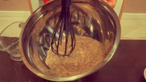 Домашний безглютеновый Хлеб ? из льняной и гречневой муки.