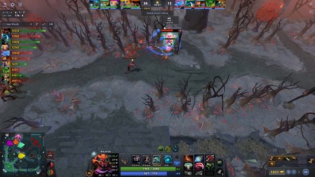 Yuragi Weaver [26/2/9] - Dota 2 Pro Gameplay смотреть онлайн