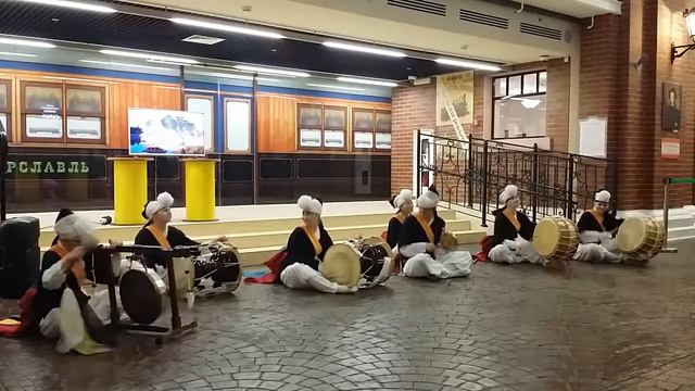 Uttari (웃다리 사물놀이) in the city of masters "Masterslavl" | Russia Samulnori team ARASA смотреть онлайн