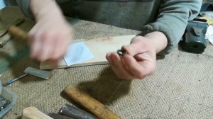 изготовление кольца -обоймици на рукоять ножа НР-40