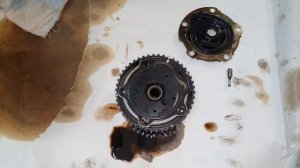 Ремонт муфты опережение зажигания Fiat albea. Ошибка P0016