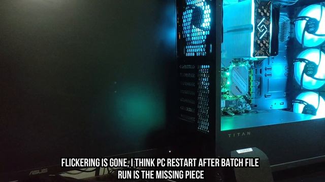 How To Fix - Asrock RGB LED Sync Flickering Lights (Asrock B450 STEEL LEGEND)