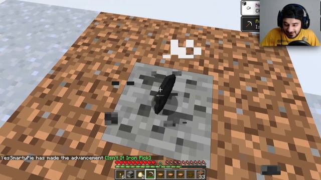 Minecraft......But you get only ONE BLOCK #1 смотреть онлайн