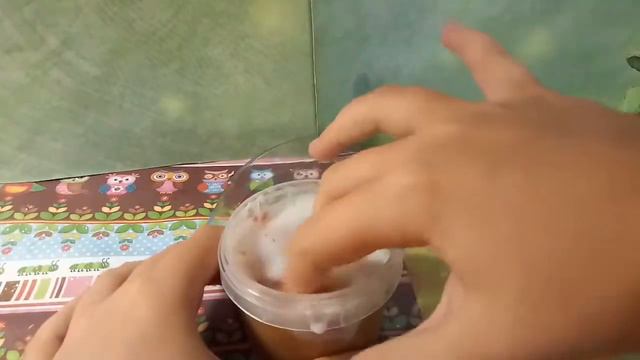 Делаем слайм апельсиновый коктейль с необычной структурой! смотреть онлайн