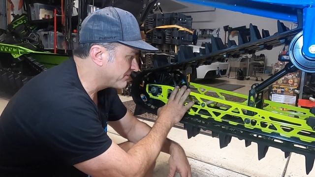 Polaris Axys and Matryx track tension and alignment DIY смотреть онлайн