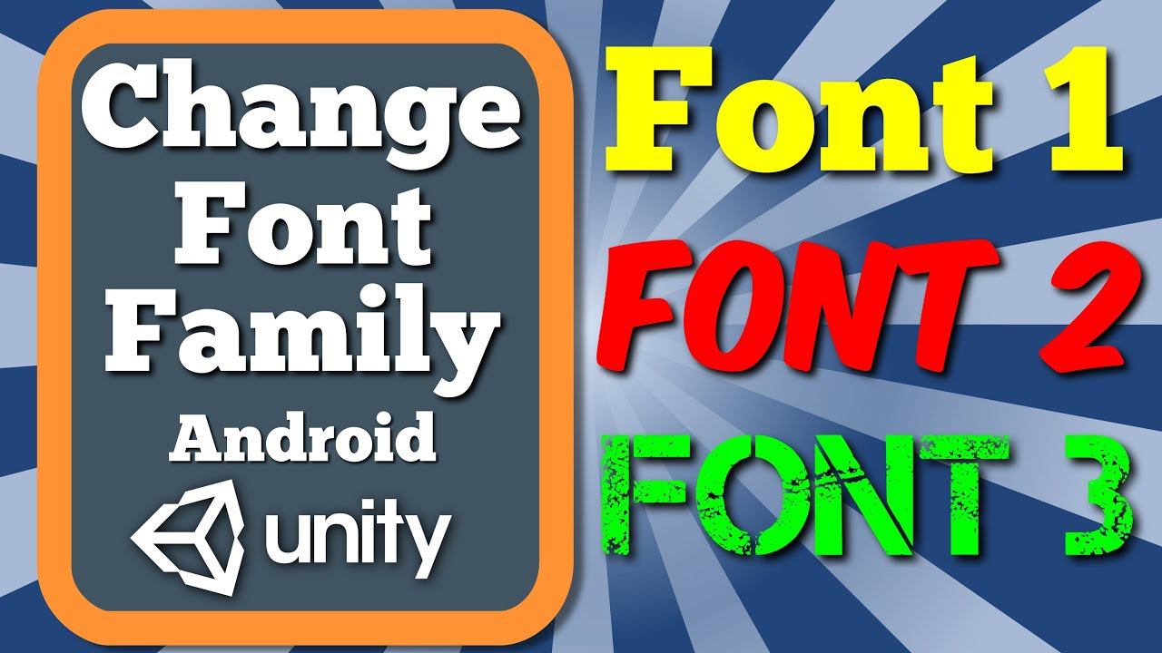 Unity Tutorial How To Change Font Family Option Of Text Gameobject With C# Script In Android Game смотреть онлайн