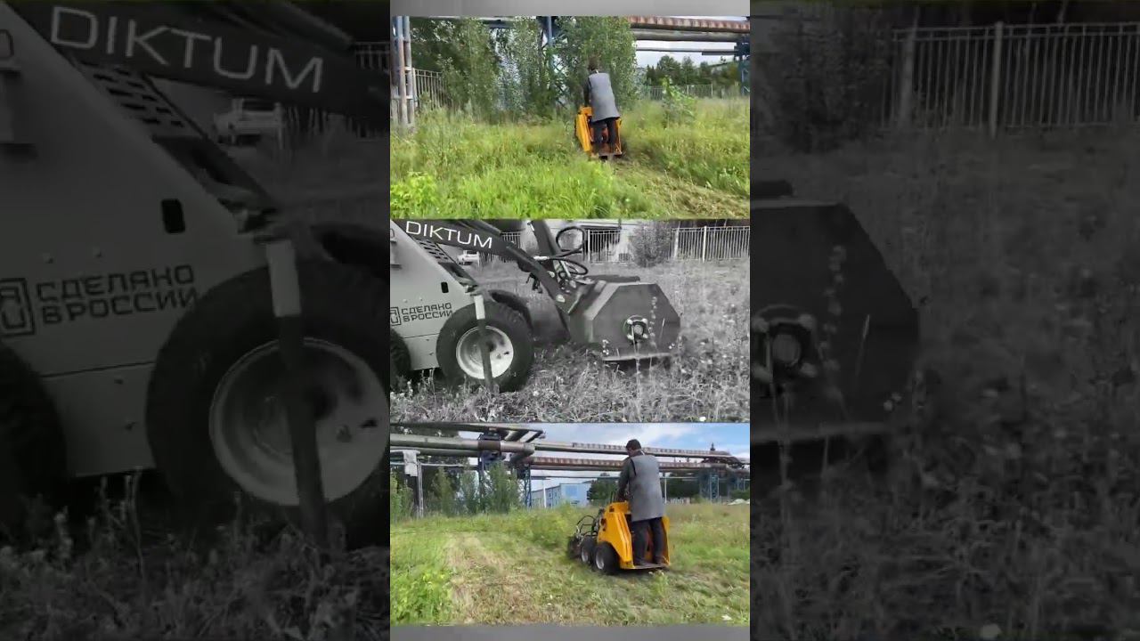 Что выберите Вы? Топор или мульчер Диктум? смотреть онлайн