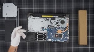 Замена батареи в Lenovo ideapad 110