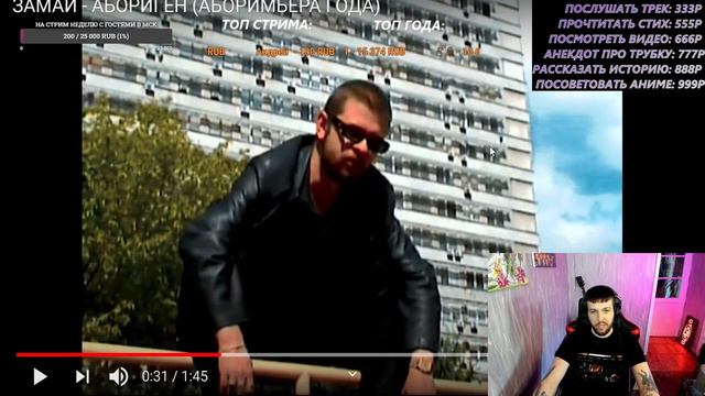 РЕАКЦИЯ БУКЕРА НА ЗАМАЙ - АБОРИГЕН (АБОРИМЬЕРА ГОДА) смотреть онлайн