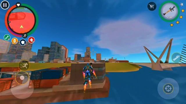 Rope hero come on military base with red car | Rope hero vice town new game | Gaming section смотреть онлайн