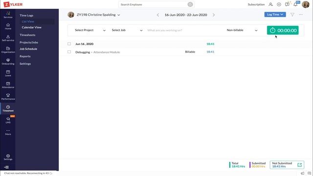 How-to videos: Logging time in Zoho People смотреть онлайн
