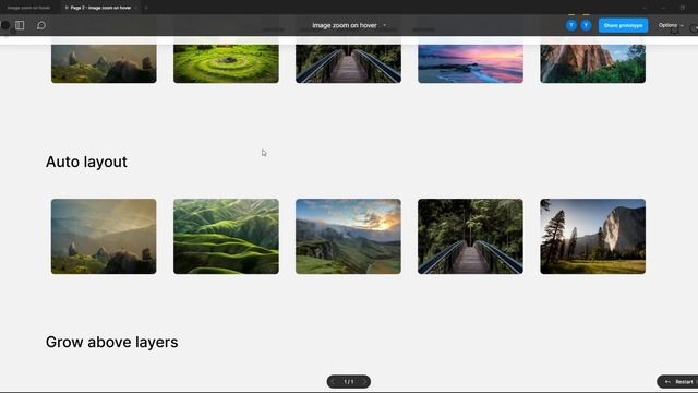 Figma interactive components tutorial | Image zoom on hover | Hover animation in Figma смотреть онлайн