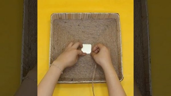 10 Storage Organizer Racks from Waste Materials | Jute Craft Ideas