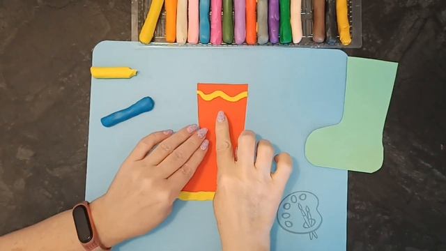 Ліпка "Прикрасимо чобітки" смотреть онлайн