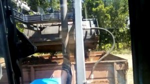 мтз 82.1 с куном в работе.