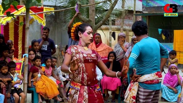 বিয়ে বাড়ির আঞ্চলিক নতুন গিত || রংপুরের বিয়ের গীত ও নাচ смотреть онлайн