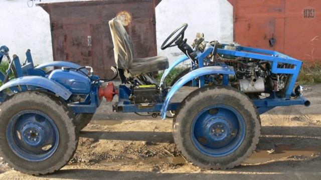 Самодельные трактора видео  Homemade Tractor