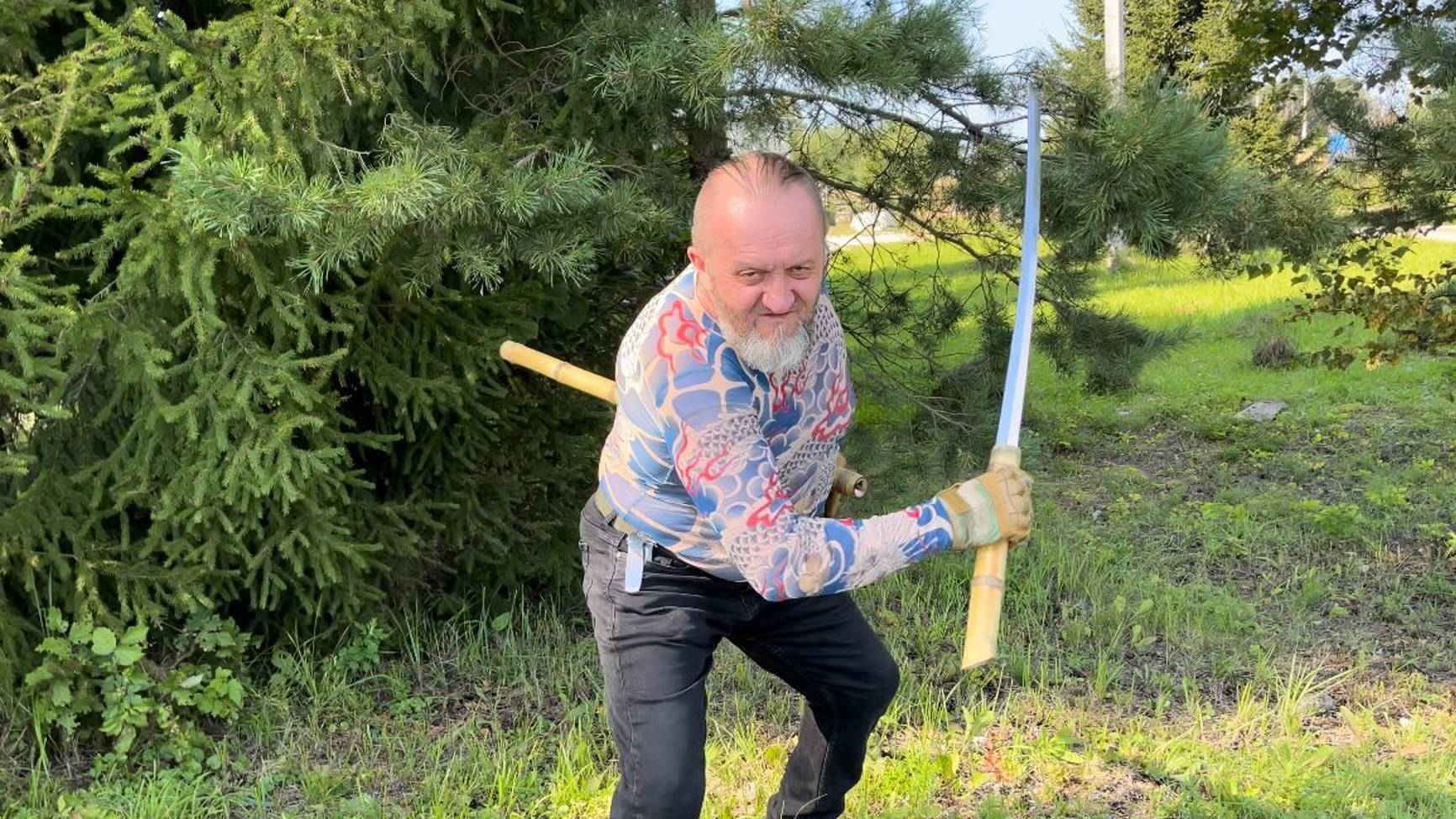 Обзор на меч-посох Затойчи Кайдзю смотреть онлайн