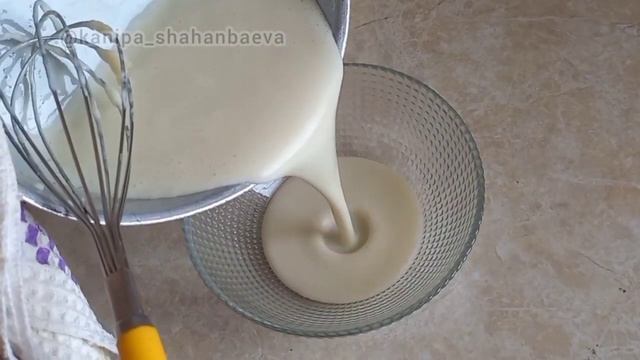 Молочный мусс из 3-х ингредиентов. Десерт за 5 минут. Қазақша рецепт. смотреть онлайн