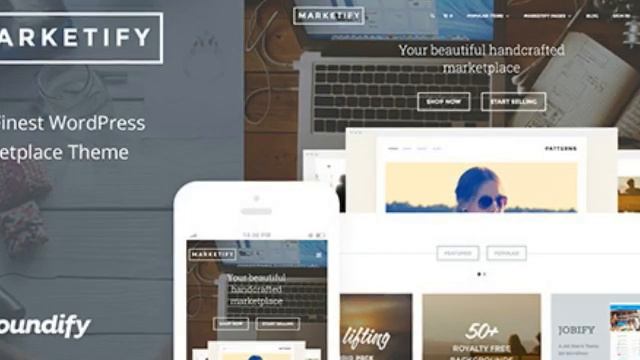 Marketify - Marketplace WordPress Theme смотреть онлайн