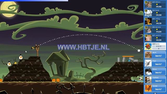 Angry Birds Friends Halloween Tournament Level 2 (tournament 2) no power-ups смотреть онлайн