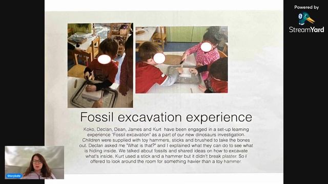 Dinosaurs: inquiry based learning examples from preschool смотреть онлайн