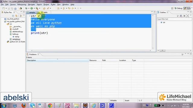 Long Strings in Python смотреть онлайн