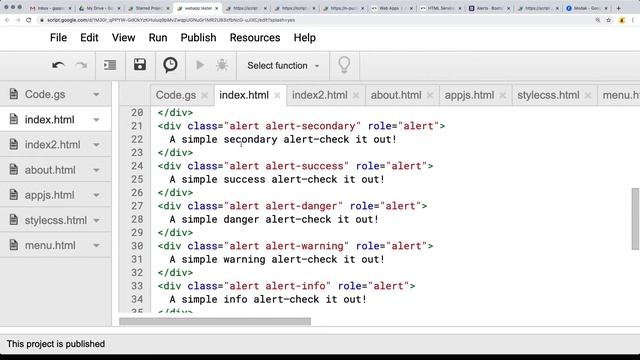 Introduction to WebApps MultiPage Site using Google Apps Script Code to create client side pages смотреть онлайн