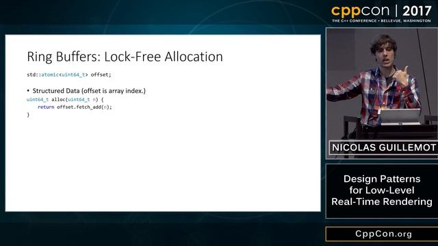 CppCon 2017: Nicolas Guillemot “Design Patterns for Low-Level Real-Time Rendering” смотреть онлайн
