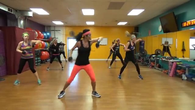 45 Minutes Of Cardio Kickboxing - (No Equipment)