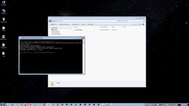 Git + Bluehost - Part 3: Cloning A Remote Repository To Your Local Machine Using Git Bash [HD] смотреть онлайн