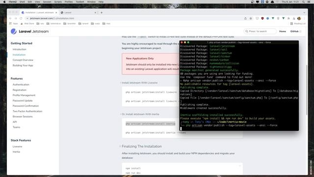 Laravel Inertia Vue Movie App | Setup Application | Laravel 8 Tutorial смотреть онлайн